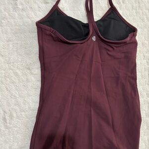 Lululemon Athletica Maroon Athletic Top